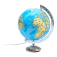 Mappemonde lumineuse avec socle en marbre