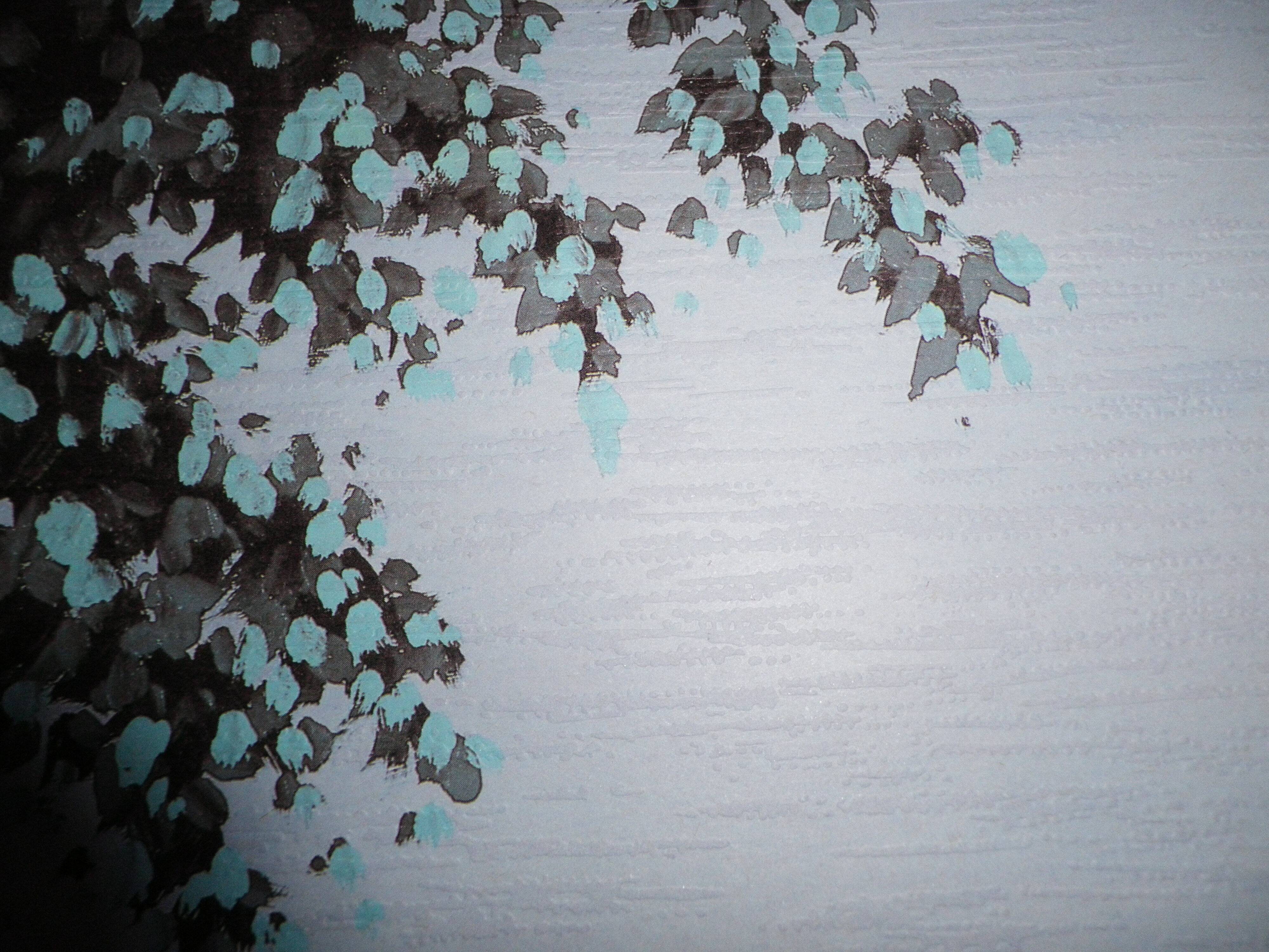 Giorgio Zuppini, Terrace by the Sea with Seagulls, Lithograph, 1970