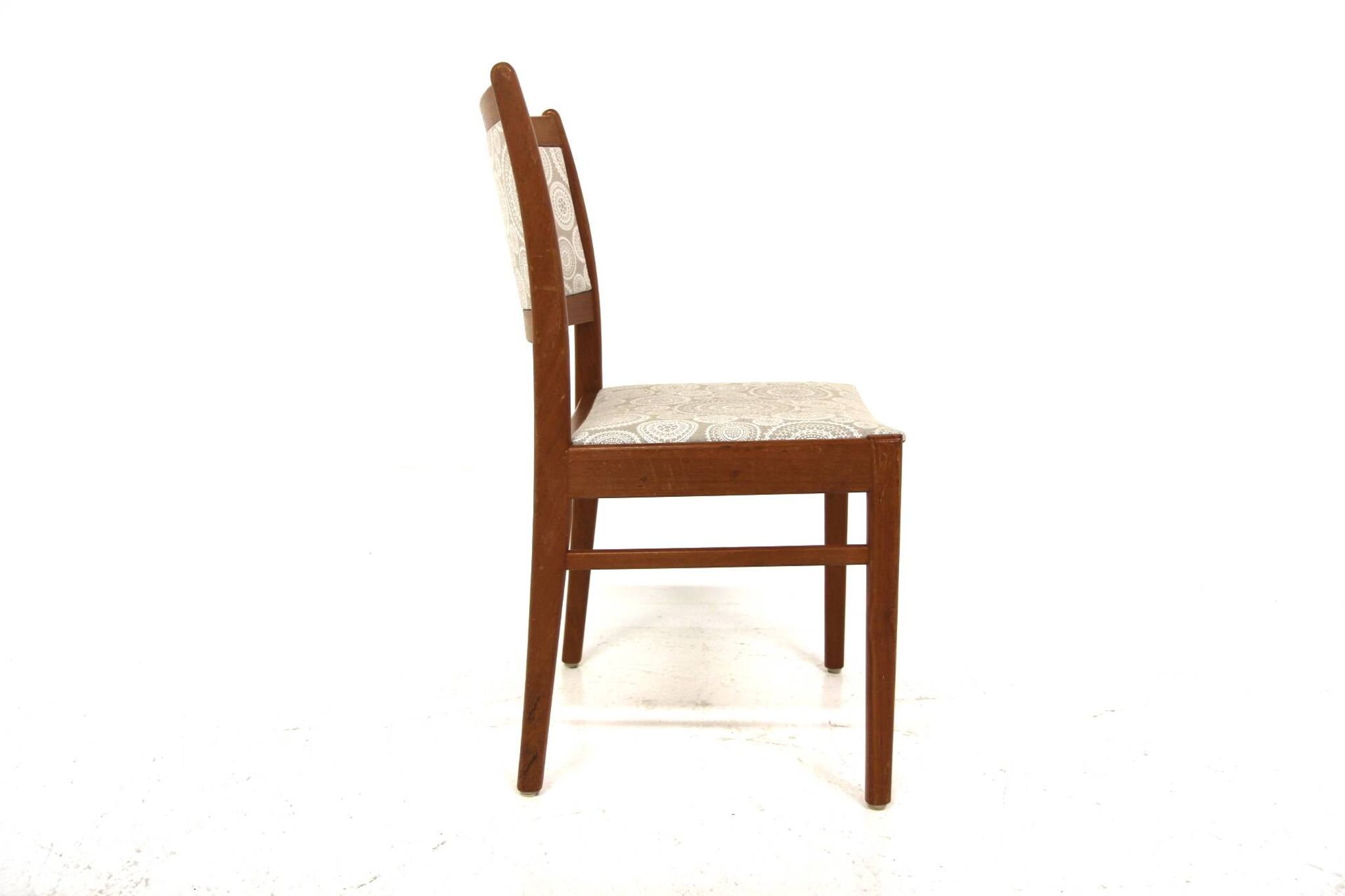 Set de 6 chaises scandinaves en teck, Suède, 1960