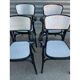 Ensemble de 4 chaises/fauteuils