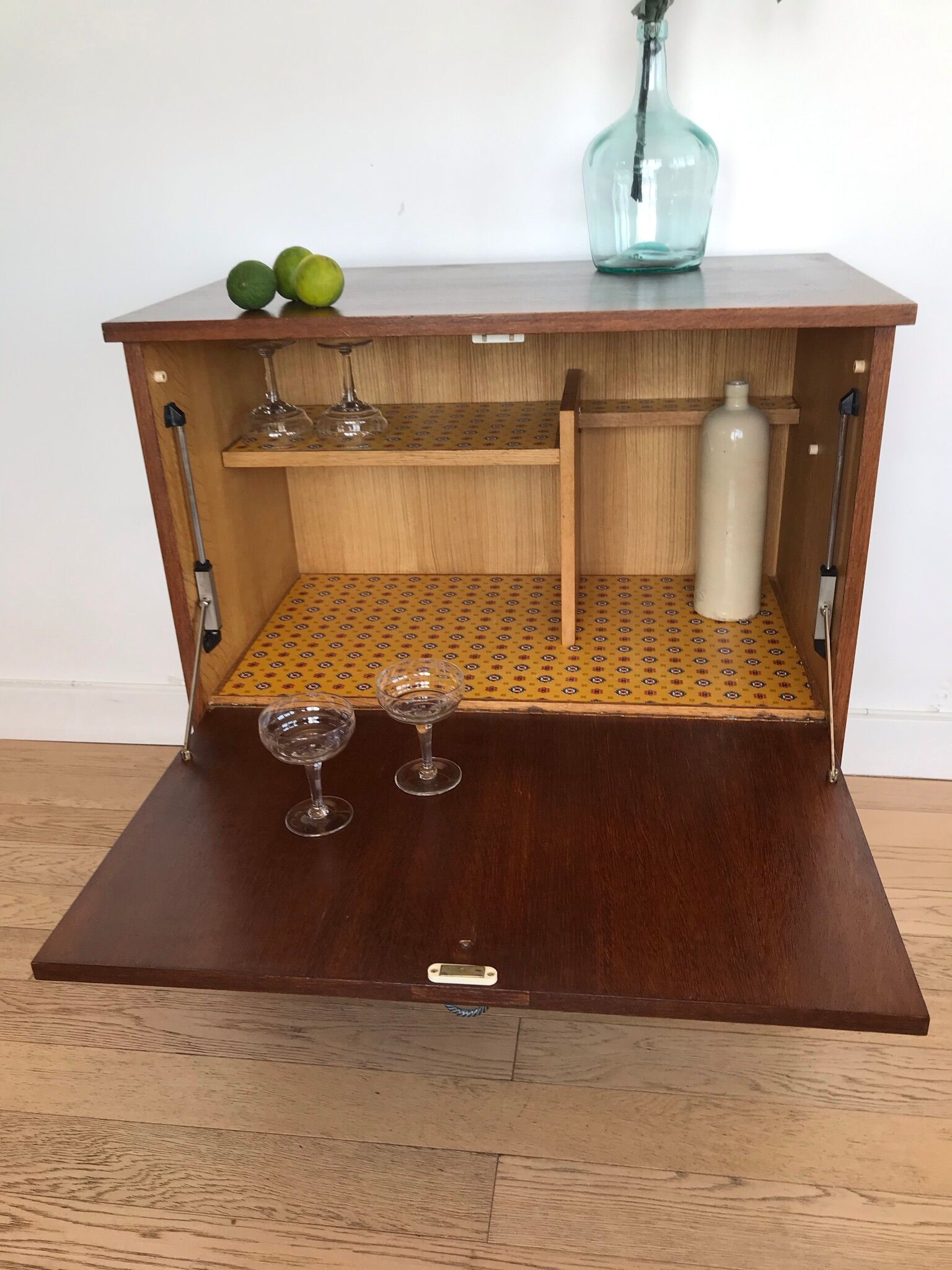 Bar furniture on wheels from the 60s