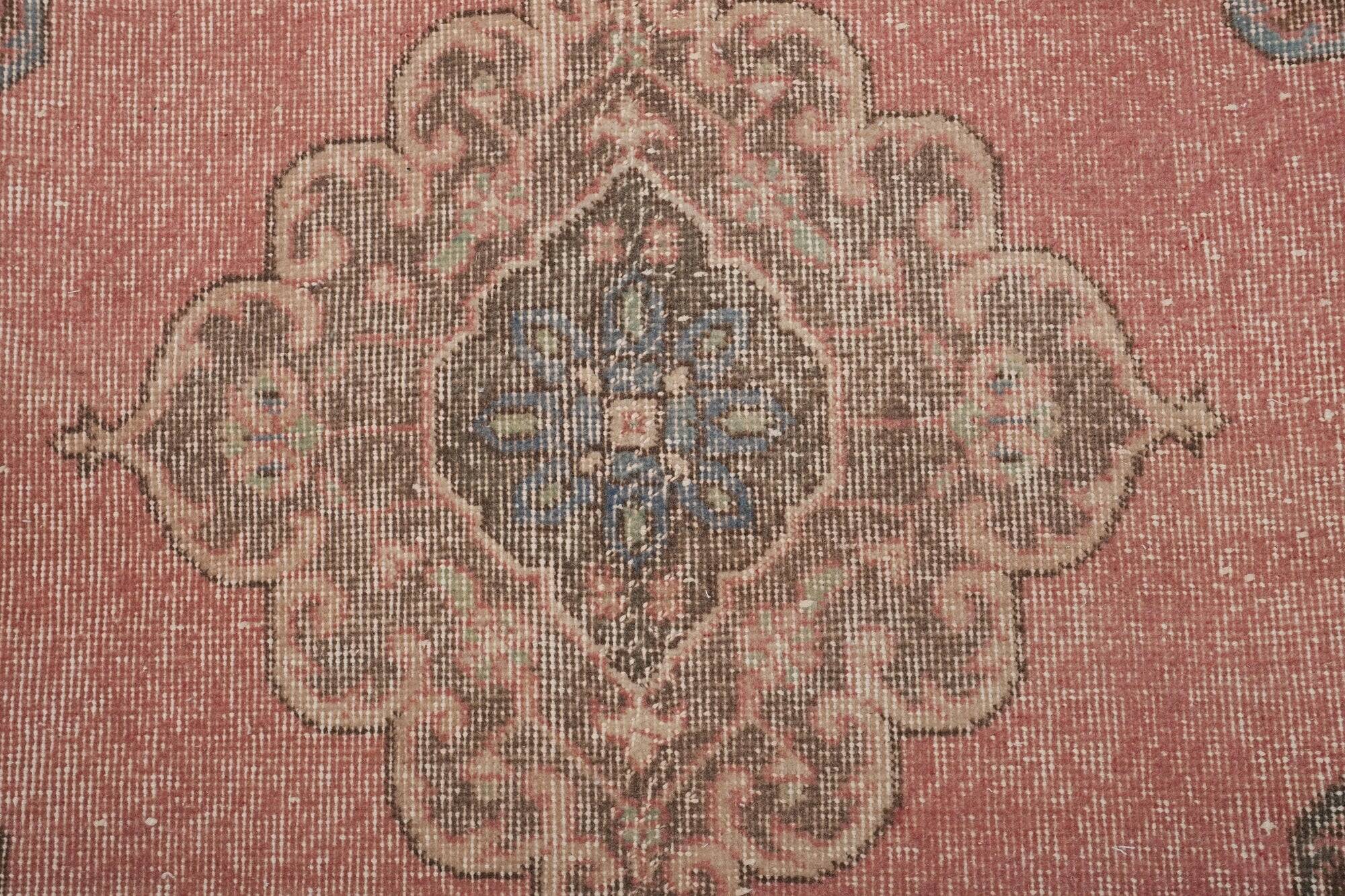 Tapis de couloir turc vintage 85x740 cm