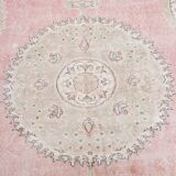7x10 Shades Of Blush Pink Persian Rug,211x323Cm