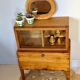Casier vitrine en bois