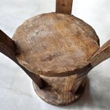 Brutalist tripod stool