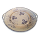 Antique iron earthenware dish