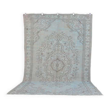 Oushak Vintage Turkish Rug sku 1136