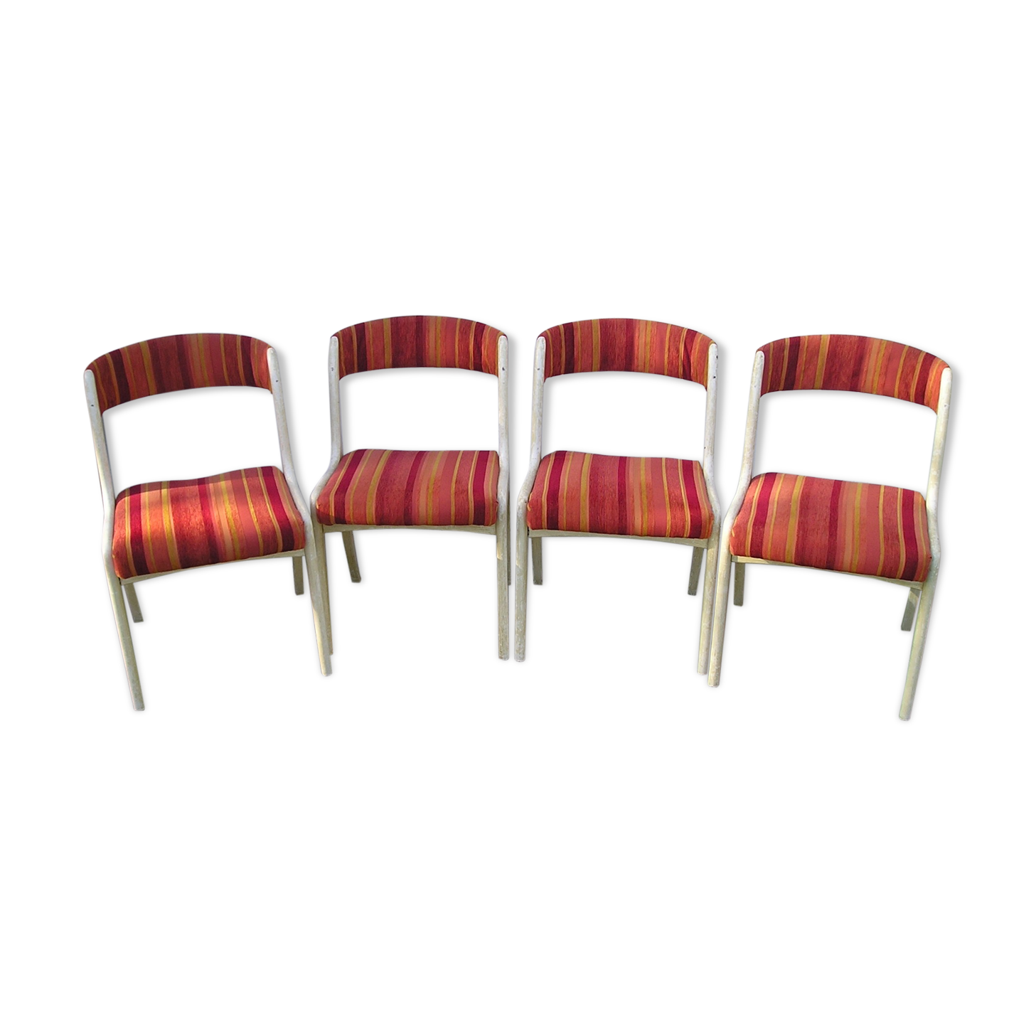 Lot de 4 chaises baumann