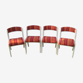 Lot de 4 chaises baumann