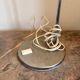Old Vintage Retro Industrial Silver Metal Eyeball Lamp