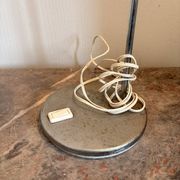 Old Vintage Retro Industrial Silver Metal Eyeball Lamp