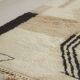 White Moroccan Rug - Modern Living Room Rug 150/250cm
