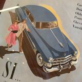 General Motors advertising poster 1950s