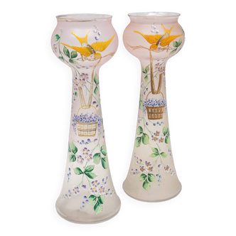 Pair of Belle Époque vases