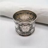 Antique Silver Napkin Ring Hallmarked Minerva Goldsmith Louis Coignet