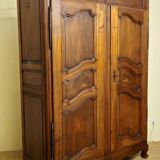 regional wardrobe from the Louis XV period, in solid walnut