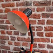 Red desk lamp Veneta Lumi 70's