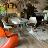 Formica table and chrome