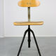 Vintage industial swivel chair 1950s