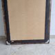 Artisanal Burnt Wood Mirror (108x78 cm) – Industrial / Japandi Style