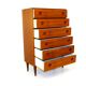 Chest of drawers "Tallboy" in teak, Sweden, 1960