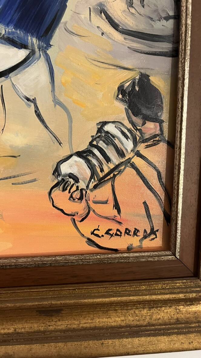 Catherine Garros' painting