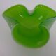 Green Sommerso Murano Glass Ashtray, Italy, 1960s