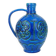 large italian mid century italica ars jug VASE jug rimini blue glaze