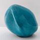 Teal Lacquered Ceramic Tulip Vase / Pen Holder by Giacomo Onestini for Ernestine Salerno