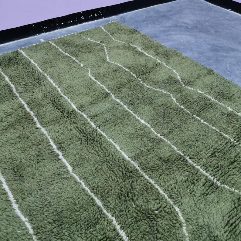 Moroccan handmade wool rug 200cmx350cm