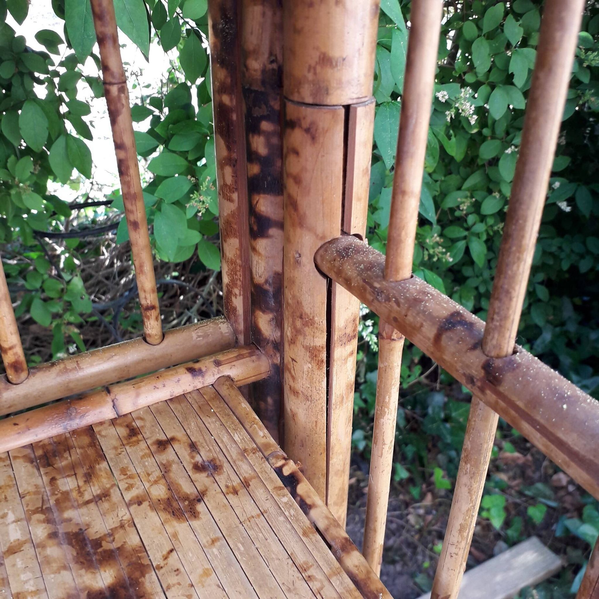 Etagère bambou pliable