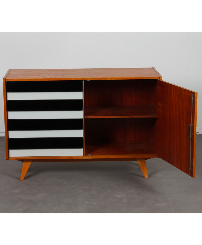 Oak chest of drawers by Jiri Jiroutek, model U458, 1960s