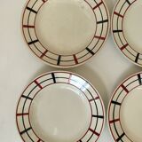 6 vintage plates