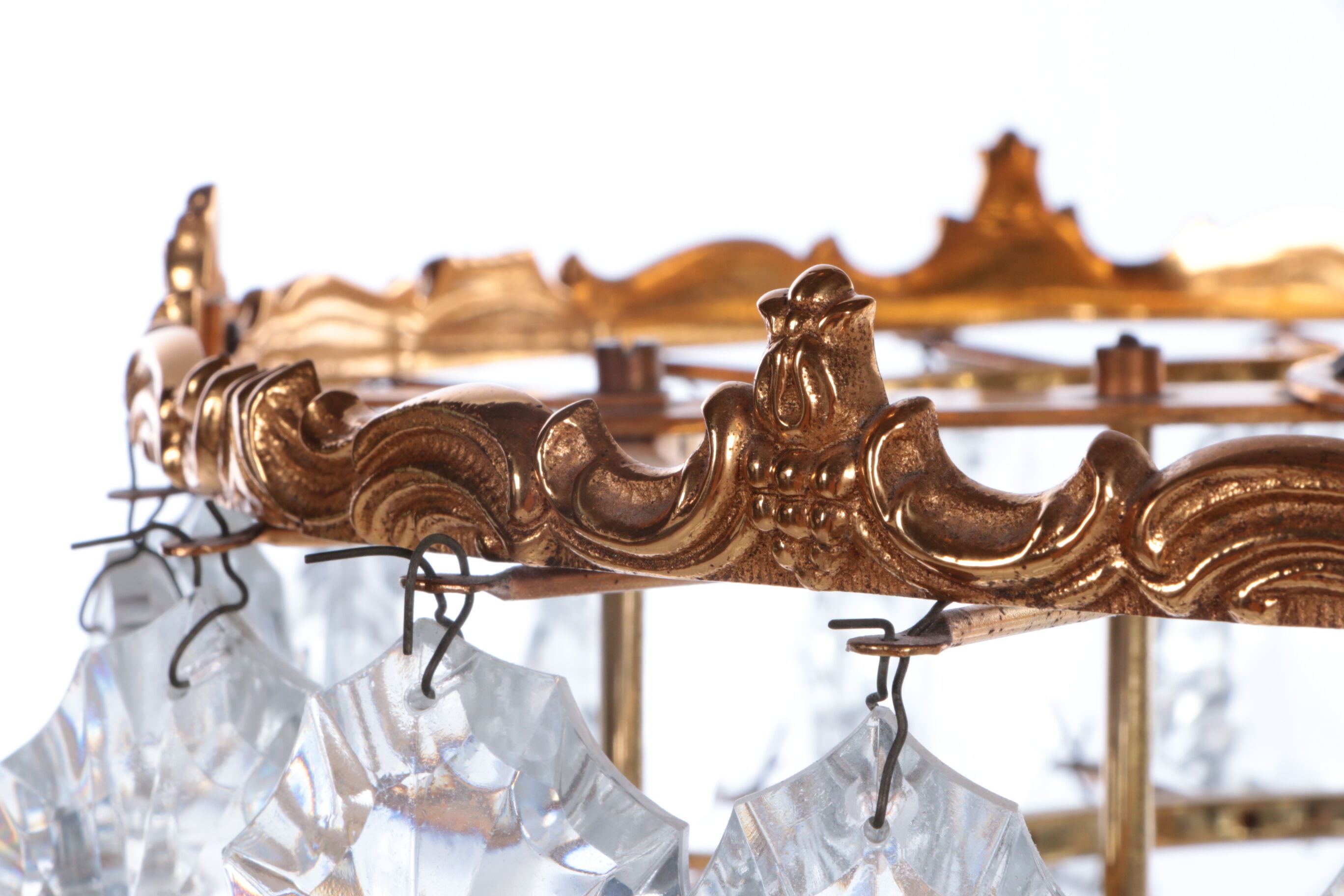 Vintage chandelier design by Christoph Palme,1960 Germany