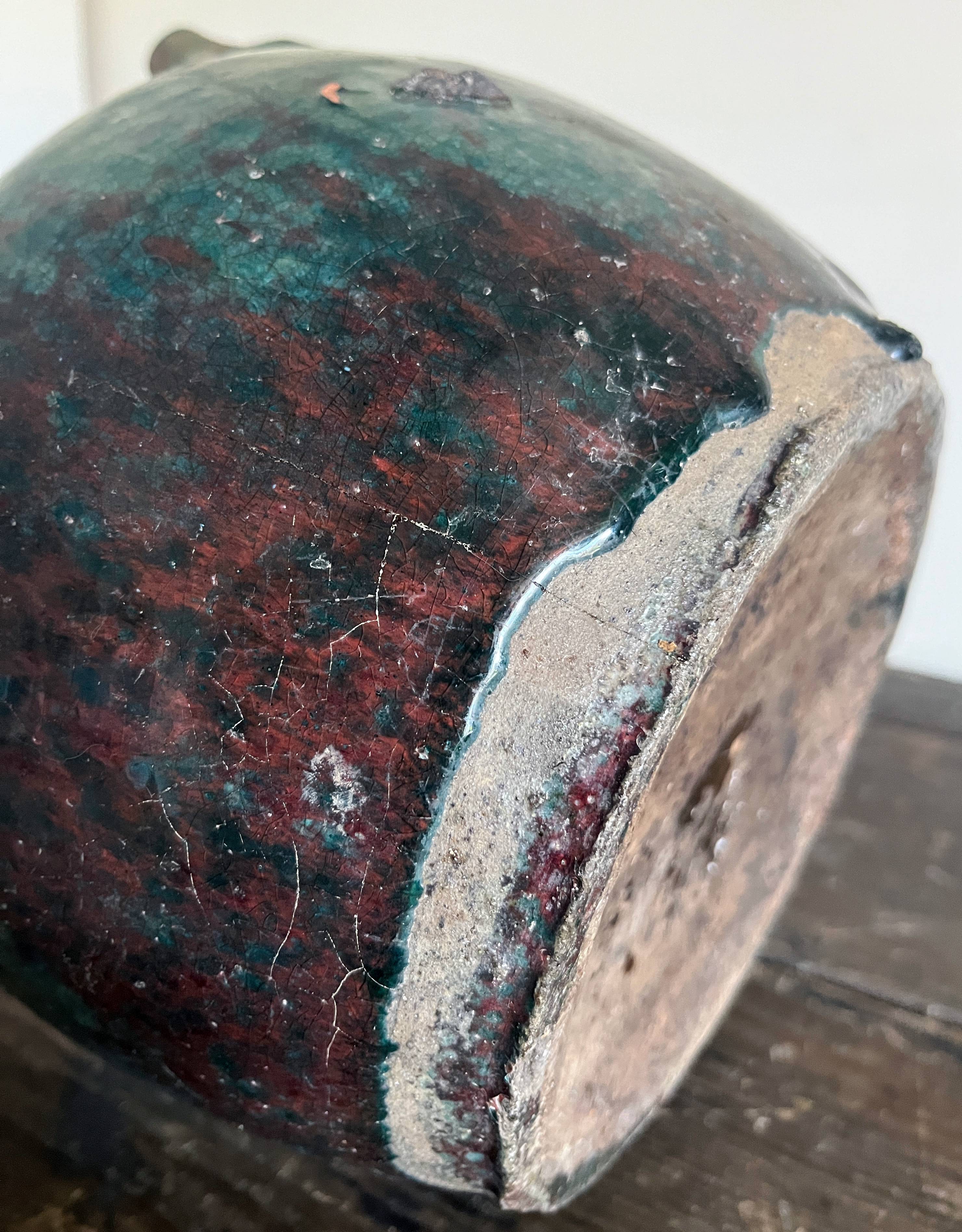 Jar China Glazed stoneware Martaban Alcohol or wine pot 18th/19th century