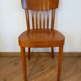 Pair of vintage bistro chairs, Netherlands, 1950s-60s