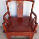Chinese armchair / Asian solid wood 18th century