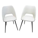 Set of 2 chairs model tonneau vintage 1950