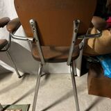 Set of 2 vintage skai chairs 60's/70's