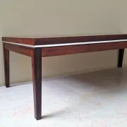 XKR rosewood coffee table by Marten Franckena for Fristho, Netherlands 60's