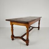 French antique oak farmhouse table – 20th century