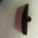 Old Inkwells (2) With Its Wooden Base + Blotter Pad..Excellent condition.