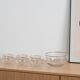 Ensemble de service en verre, design italien, années 1970, fabriqué en Italie.