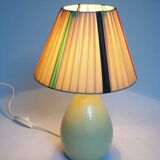 Almond green ceramic lamp