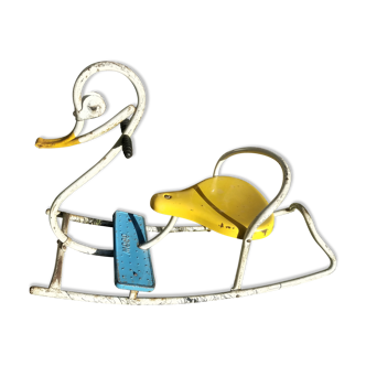 Mobo's 1930s English toy duck rocking horse