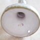 Martre Tolosane's ancient candlestick in fine earthenware