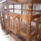 Large wooden cage