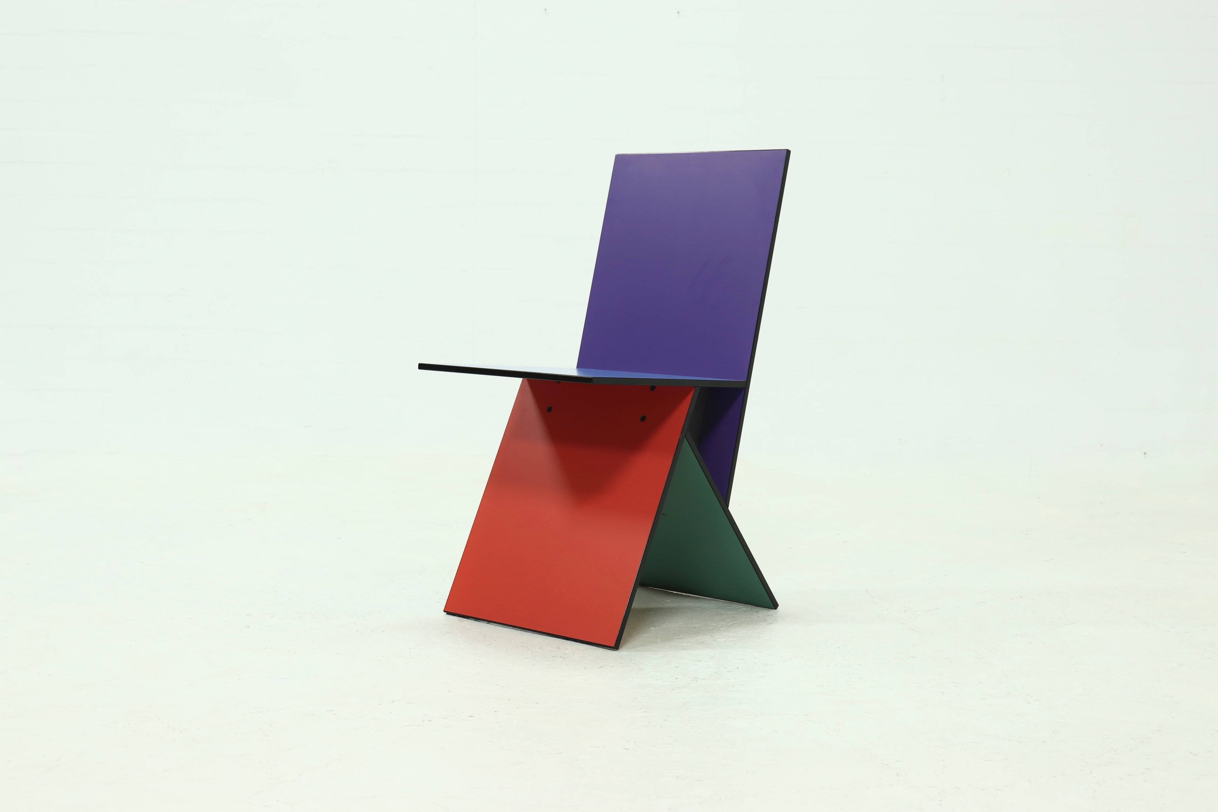 Rare chaise Verner Panton Vilbert pour IKEA années 1990