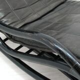 Rattan Chaise Longue, 1980s