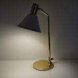 Vintage Scandinavian brass lamp 1970